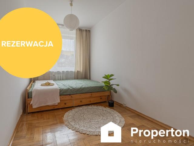 Przestronne 4 pokojowe mieszkanie z balkonem i piwnicą