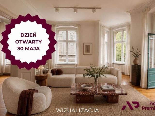 Przestronne 4 pokojowe mieszkanie z historią i widokiem