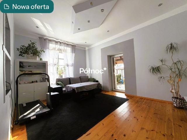 Przestronne 4 pokojowe mieszkanie z ogródkiem i piwnicą
