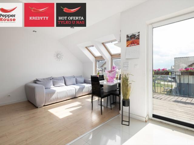 Przestronne 4 pokojowe mieszkanie z ogródkiem i strychem