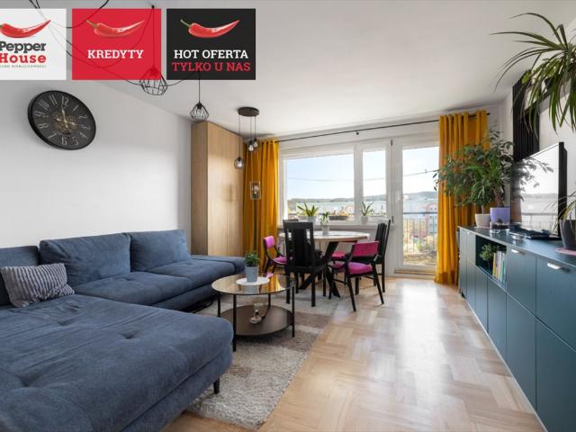 Przestronne 63,5 m² po remoncie, balkon, pełne wyposażenie! Polecam!