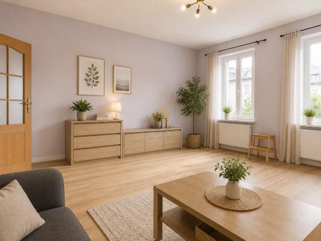 Przestronne 63 m2 mieszkanie z ogrzewaniem gazowym