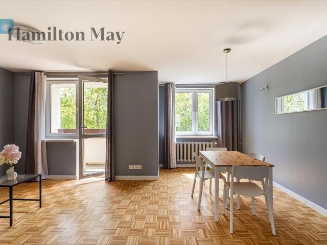 Przestronne 84 m² z balkonami i widokiem na zieleń