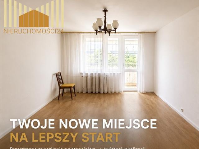 Sprzedam przestronne 2 pokoje z balkonem i dużym potencjałem