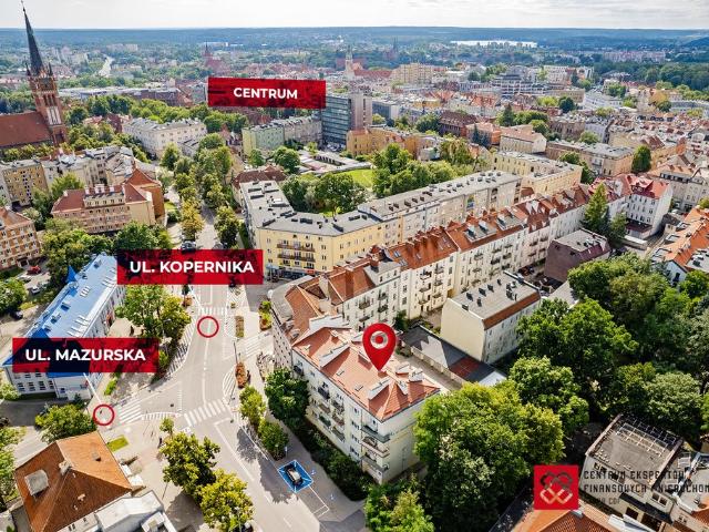 Przestronne 2 pokojowe mieszkanie 50 m² Olsztyn