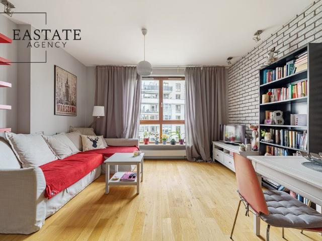 Polecam funkcjonalne 2 pokojowe mieszkanie 44 m² z widokiem na patio