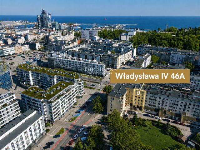 Przestronne 2 pokojowe mieszkanie w sercu Gdyni z wysokimi sufitami