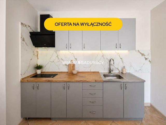 Przestronne 38,5 m² po remoncie z balkonem i miejscem w Krakowie