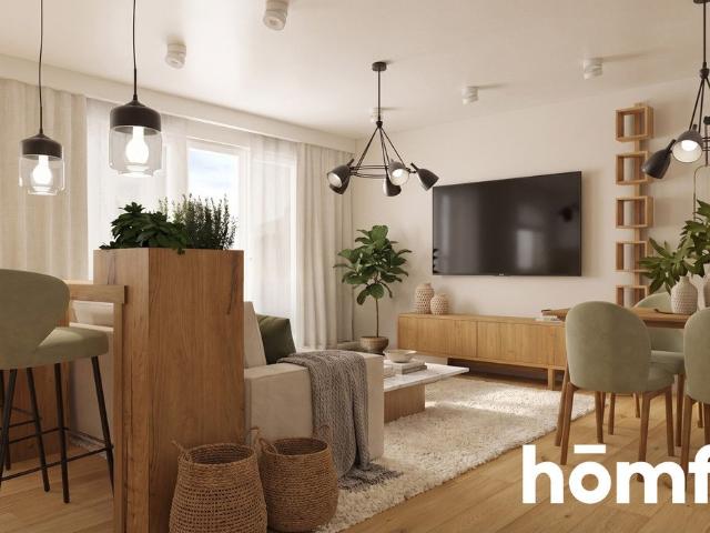 Przestronne 3 pokojowe mieszkanie z panoramicznym widokiem