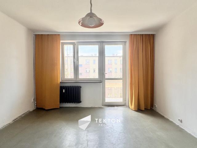 Przestronne 3 pokojowe mieszkanie 48 m² z balkonem