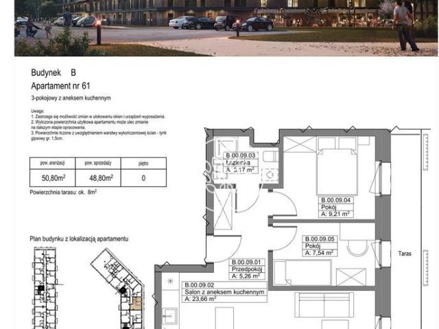Przestronne 3 pokojowe mieszkanie na sprzedaż w Bydgoszczy
