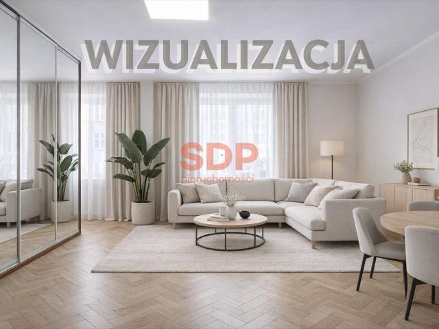 Przestronne 3 pokojowe mieszkanie w centrum Wrocławia