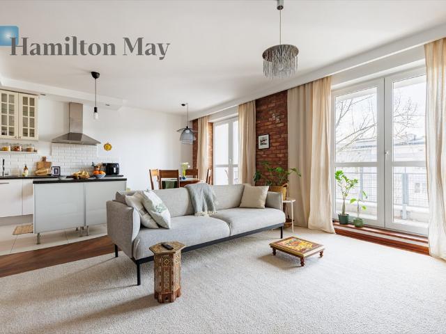 Dwupokojowe 96 m² z balkonem przy Nalewki świetna lokalizacja
