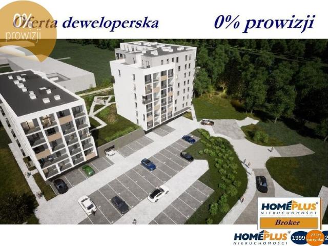 Przestronne 3 pokojowe mieszkanie z loggią i miejscem postojowym