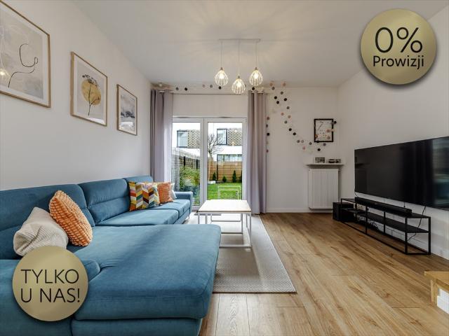 Przestronne trzy poziomy, 99 m², taras, garaż, bezczynsz