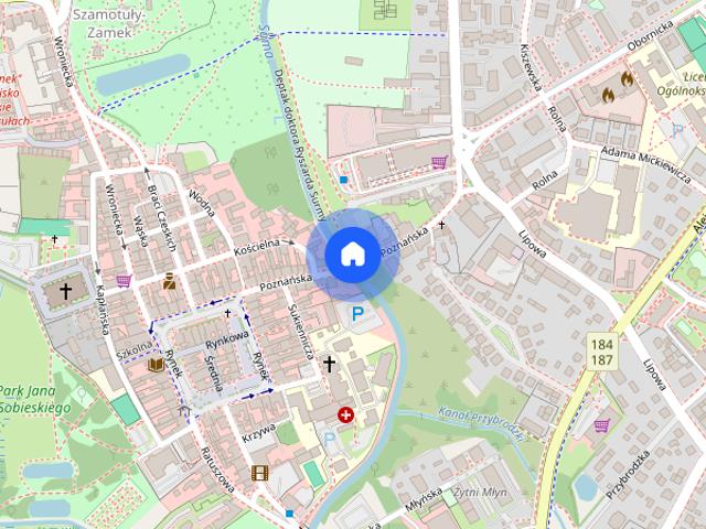 Przestronne, wygodne mieszkanie z balkonem. Szamotuły, centrum