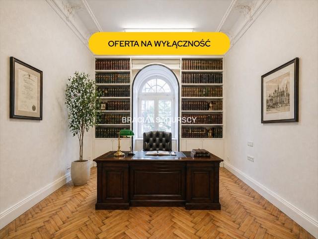 Przestronne biuro w kamienicy, wysokie sufity, klimatyzacja