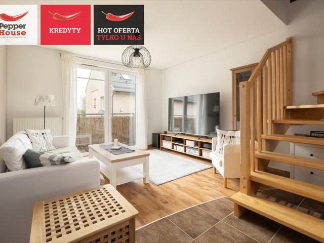 Przestronne dwupoziomowe mieszkanie 74,86 m² z balkonem i stryszkiem