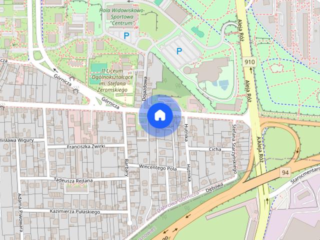 Przestronne mieszkanie na poddaszu w Zielonym centrum Dąbrowy