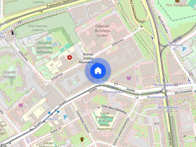 Przestronne mieszkanie w centrum Warszawy