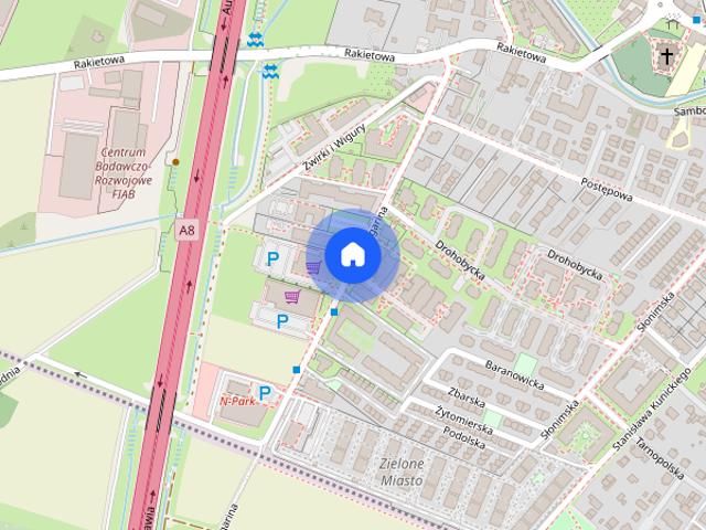 Przestronne mieszkanie z tarasem w Wrocławiu Muchobór Wielki