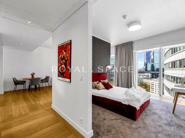 Przestronny apartament na 12. Piętrze | Złota 44 Warszawa, Śródmieście