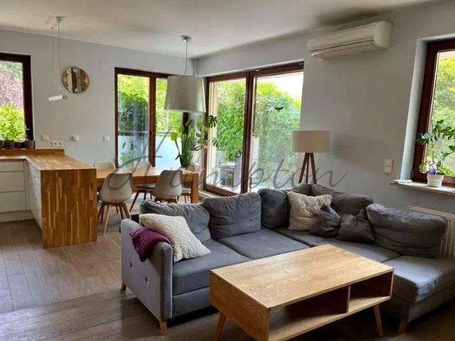 Przestronny apartament z ogrodem i tarasem na Mokotowie