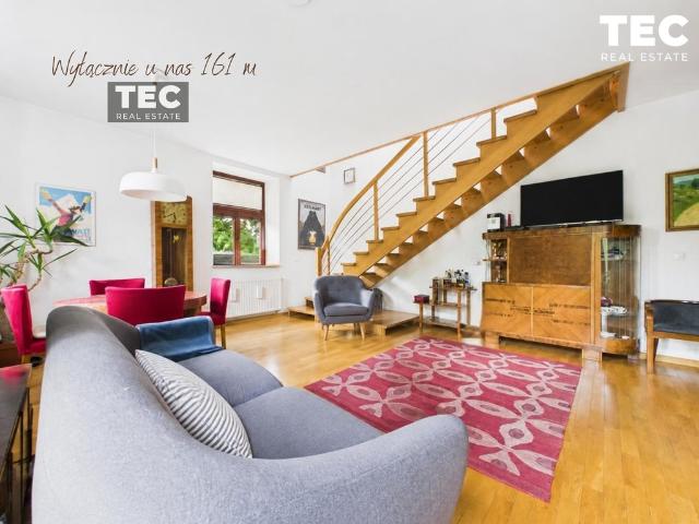 Przestronny 161 m² apartament z ogrodem i garażem polecam!