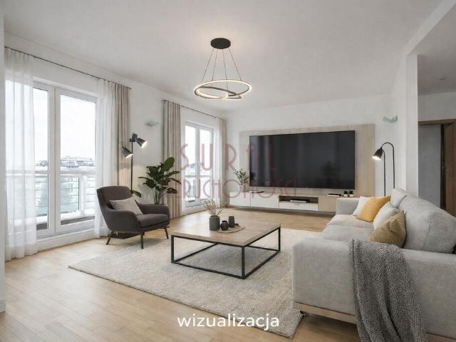 Przestronny apartament 4 pok. z loggią, garażem i wysokim standardem