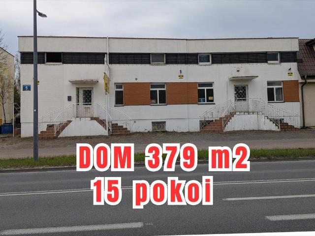 Przestronny budynek usługowy 379 m² z parkingiem 12 miejsc