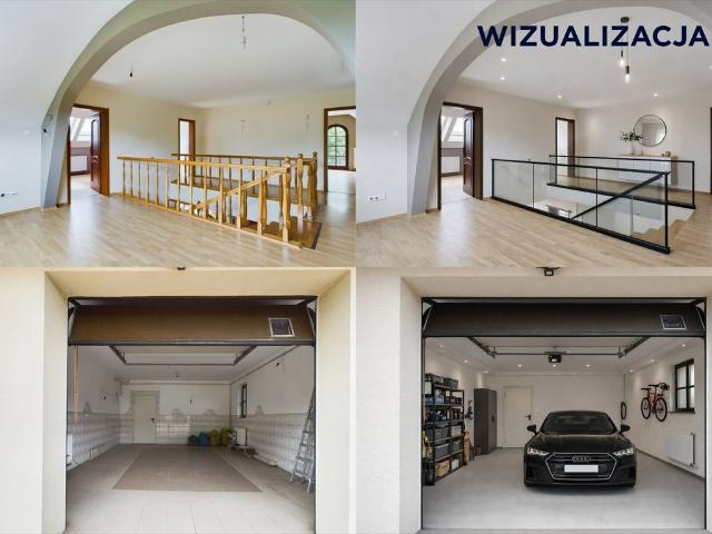 Przestronny dom 262 m² z ogrodem i garażem w Cekanowie