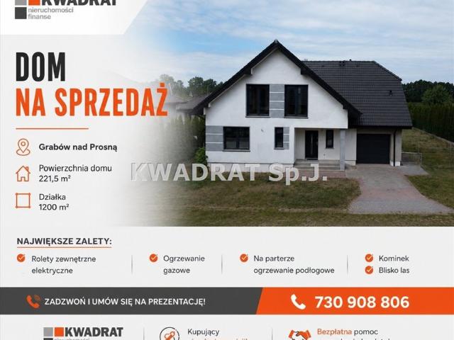 Przestronny dom z kominkiem i dużą działką polecam