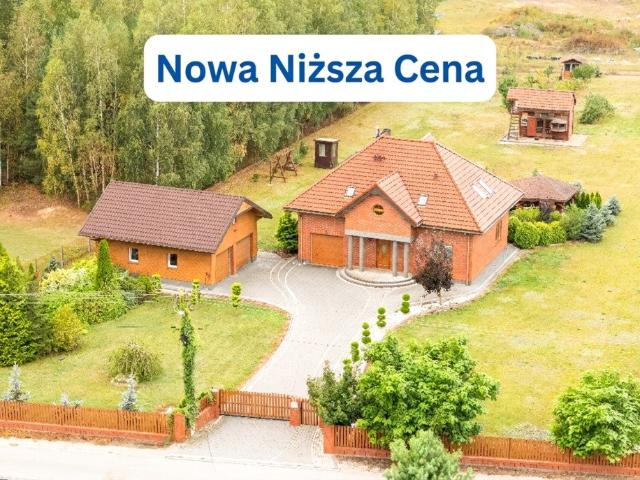 Rezydencja z klinkieru w otulinie lasu!