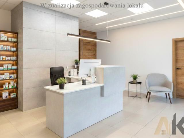 Przestronny lokal handlowo usługowy 162 m² z witrynami
