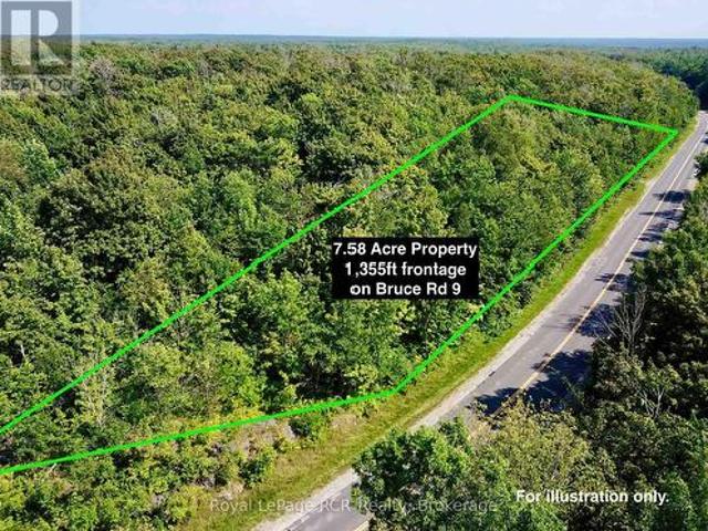 Pt Lt 6 Bruce Road 9 Road, Northern Bruce Peninsula, ON, N0H 1W0 vacant land for sale | Listing ID X13159 | Royal LePage