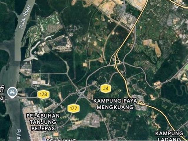 PTP Tanjung Pelepas @ Gelang Patah 2.255 acres Agricultural Land Zoning Industrial For Sale