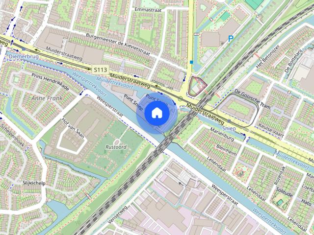 Punt Sniep, 417, Diemen