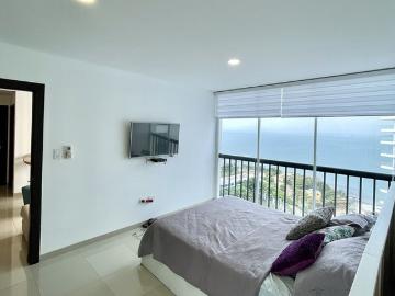 Punta Centinela, se vende departamento vista al mar con 2 dormitorios Torre 2000, inversión de alta rentabilidad