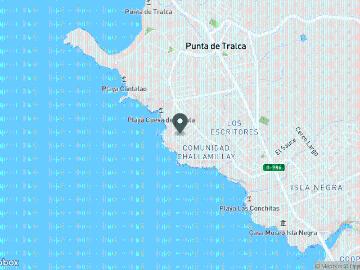 Punta de Tralca, Terreno con vista al mar en condominio