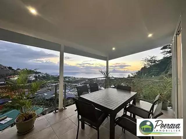 Punaauia 98703 Achat / Vente maison 4 pièces t4 terrasse parking