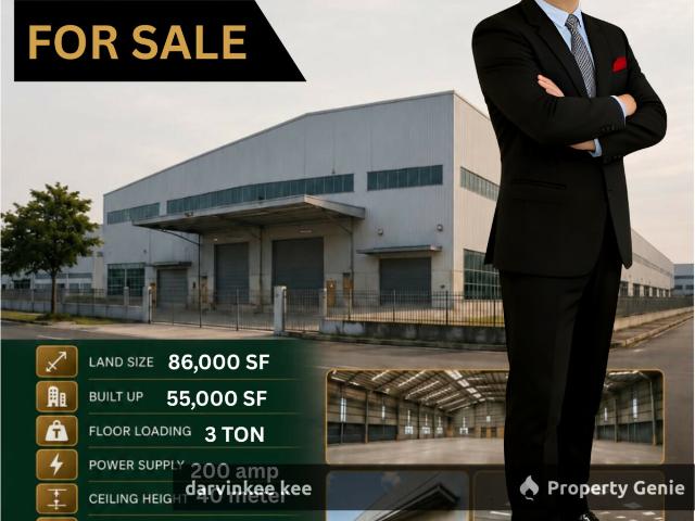 PUNCAK ALAM 3 STY NEW DETACHED FACTORY FOR SALE