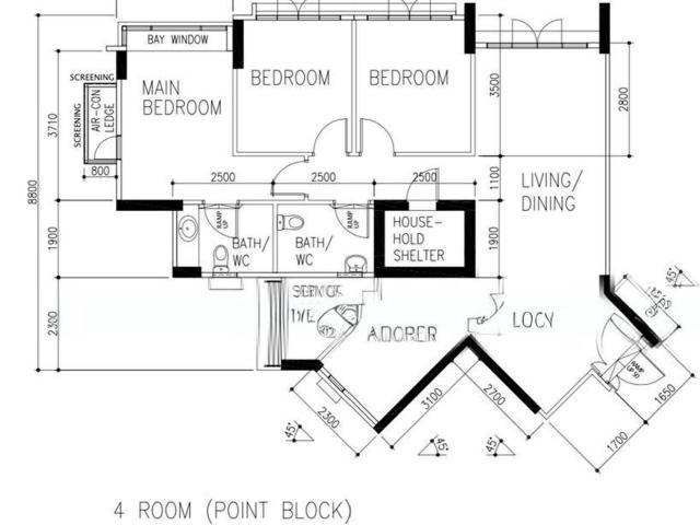 Punggol Regalia Punggol, HDB 4 Rooms
