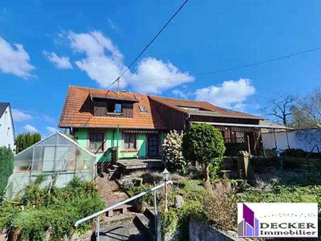 Puberg 67290 Achat / Vente maison 6 pièces t6 terrasse parking