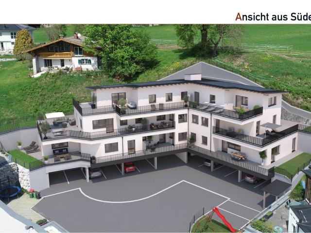 Puch Am Bachweg: Top 2_3 Zimmer Terrassen Wohnung