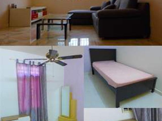 Puchong Fully Furnished Medium Room +Aircon RM560 Only