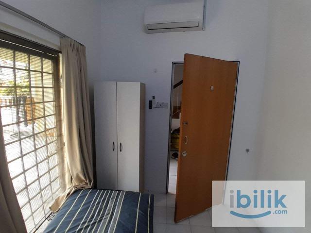 [Puchong Prima Landed] Single Room with Aircond Near LRT, same line to Bukit Jalil, IOI Mall Puchong