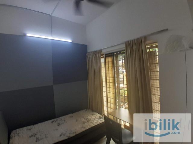 [Puchong Prima Landed] Single Room with Aircond Near LRT, same line to Bukit Jalil, IOI Mall Puchong