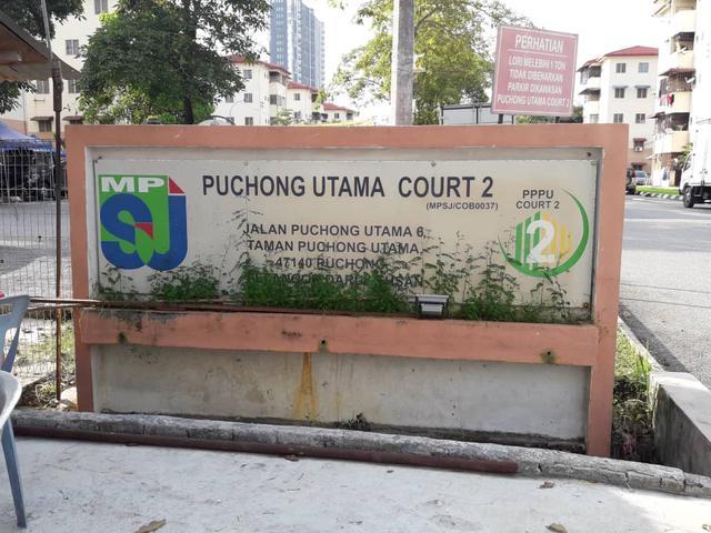 Puchong Utama Court 2 for rent