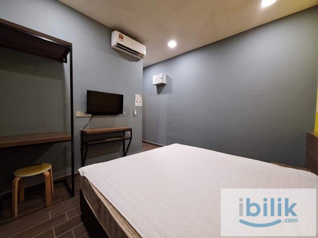 Pudu KL ️Cozy king bed room attached with private washroom Walking distance to LRT 0️⃣Zero depo ️Move in ready