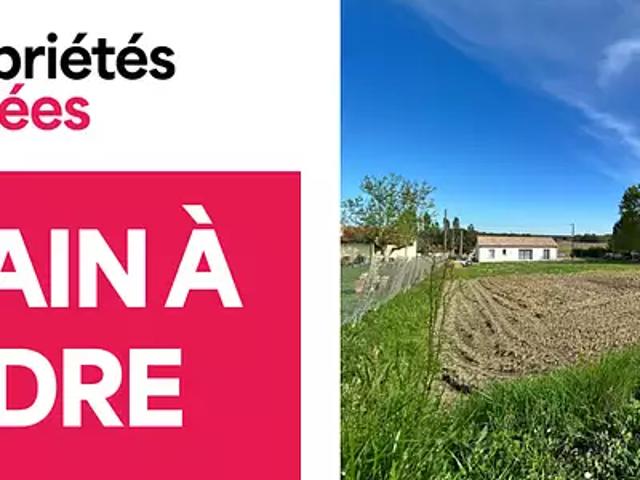 Pugnac 33710 Achat / Vente terrain